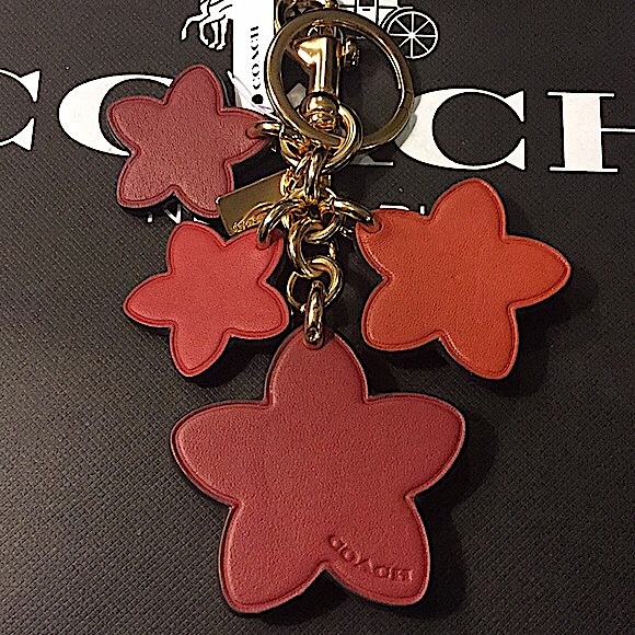 COACH - WILDFLOWER MIX BAG CHARM / KEYCHAIN (NWT) - Picture 5 of 13